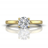 Martin Flyer 18k Yellow Gold FlyerFit Engagement Ring photo