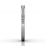 Martin Flyer 14k White Gold FlyerFit Wedding Band photo4