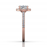 Martin Flyer 18k Rose Gold FlyerFit Engagement Ring photo4