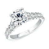 Uneek Round Diamond Engagement Ring - SWS306 photo