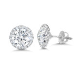 Uneek Diamond Stud Earrings - LVE700RD photo