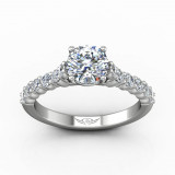 Martin Flyer Platinum FlyerFit Engagement Ring photo2