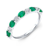 Uneek Emerald and Diamond Fashion Ring - LVBLG092E photo