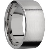 Lashbrook Titanium 10mm Men's Wedding Band - 10FR+SATIN_POLISH photo2