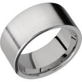 Lashbrook Titanium 10mm Men's Wedding Band - 10FR+SATIN_POLISH photo