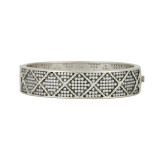 Freida Rothman Criss Cross Cable Hinge Bangle - IFPKZB66-H photo