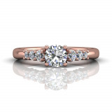 Martin Flyer 14k Rose Gold FlyerFit Engagement Ring photo