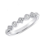 Uneek Diamond Wedding Band - SWS008W photo