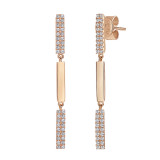 Uneek Dangling Diamond Earrings - LVEAS1827R photo