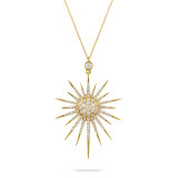 Doves Celestia 18k White Gold Diamond Necklace - N8246-1 photo