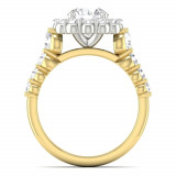 Martin Flyer Two Tone 14k Gold FlyerFit Engagement Ring photo3