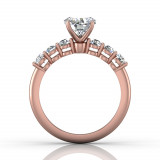 Martin Flyer 18k Rose Gold FlyerFit Engagement Ring photo3