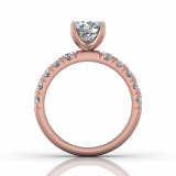 Martin Flyer 18k Rose Gold FlyerFit Engagement Ring photo3