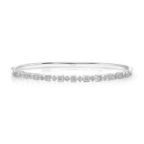 Uneek Broadway Stackable Diamond Bangle - LVBANA029W photo