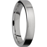 Lashbrook Titanium 4mm Men's Wedding Band - 4FR+SATIN photo2