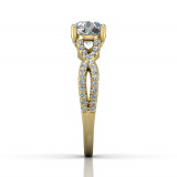 Martin Flyer 18k Yellow Gold FlyerFit Engagement Ring photo4