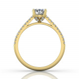 Martin Flyer 14k Yellow Gold FlyerFit Engagement Ring photo3