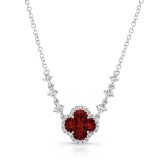 Uneek Ruby Diamond Pendant - LVNLG2894R photo