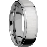 Lashbrook Titanium 7mm Men's Wedding Band - 7FGE+CROSS+SATIN_POLISH photo2