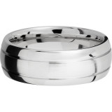 Lashbrook Cobalt Chrome 8mm Men's Wedding Band - CC8D2.5+SATIN_POLISH photo3