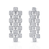 Uneek Dangling Diamond Earrings - LVEMI0241 photo