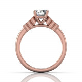 Martin Flyer 14k Rose Gold FlyerFit Engagement Ring photo3