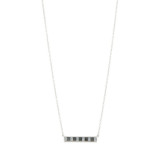 Freida Rothman Cobblestone Bar Necklace - IFPKZN66-16E photo