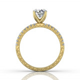 Martin Flyer 14k Yellow Gold FlyerFit Engagement Ring photo3