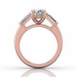 Martin Flyer 14k Rose Gold FlyerFit Engagement Ring photo3