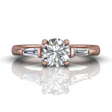 Martin Flyer 14k Rose Gold FlyerFit Engagement Ring photo