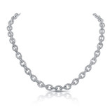 Uneek Chain Diamond Necklace - LVN622 photo