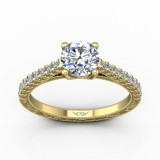Martin Flyer 14k Yellow Gold FlyerFit Engagement Ring photo2
