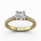 Martin Flyer 14k Yellow Gold FlyerFit Engagement Ring photo2