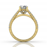 Martin Flyer 14k Yellow Gold FlyerFit Engagement Ring photo3