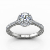 Martin Flyer Platinum FlyerFit Engagement Ring photo2