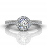 Martin Flyer Platinum FlyerFit Engagement Ring photo