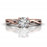 Martin Flyer 14k Rose Gold FlyerFit Engagement Ring photo