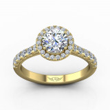 Martin Flyer 14k Yellow Gold FlyerFit Engagement Ring photo2