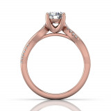 Martin Flyer 14k Rose Gold FlyerFit Engagement Ring photo3