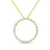 Uneek Medallion Diamond Pendant - PN040U photo