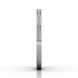 Martin Flyer 14k White Gold FlyerFit Wedding Band photo4
