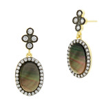 Freida Rothman Touch Of Color Earrings - YRZE020108B-GYS photo