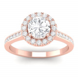 Martin Flyer 18k Rose Gold FlyerFit Engagement Ring photo2