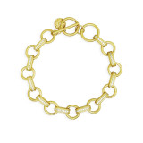Freida Rothman Pave Linked Chain Toggle Bracelet - YZ070212B photo