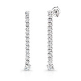 Uneek Dangling Diamond Earrings - E160 photo