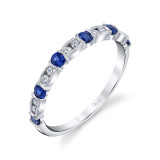 Uneek Blue Sapphire Diamond Fashion Ring - LVBMI2064S photo