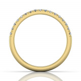 Martin Flyer 14k Yellow Gold FlyerFit Wedding Band photo3