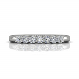 Martin Flyer 14k White Gold FlyerFit Wedding Band photo