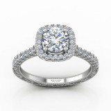 Martin Flyer Platinum FlyerFit Engagement Ring photo2