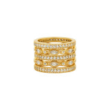 Freida Rothman Signature Classic Marquise Eternity 5-Stack - YZR0980B-9 photo